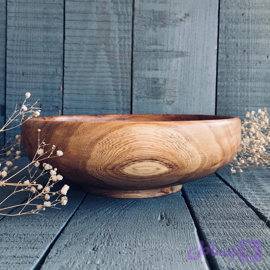 کاسه چوبی کد 359 — تصویر 1