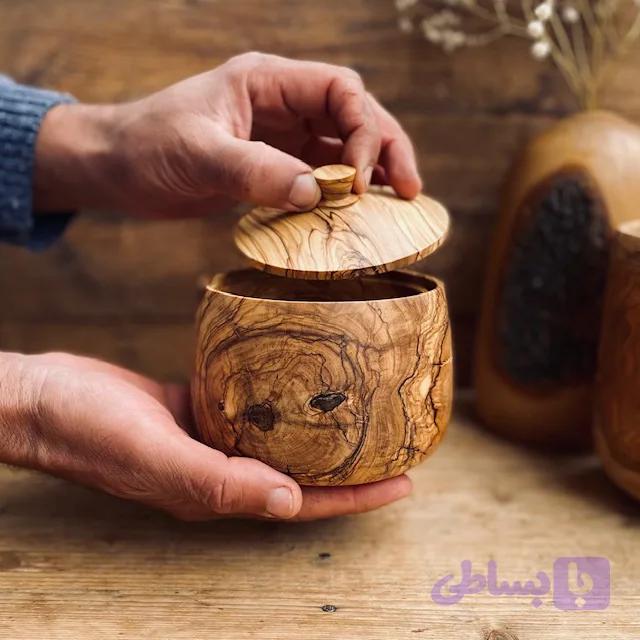 ظرف دربدار زیتون کد 994 — تصویر 1