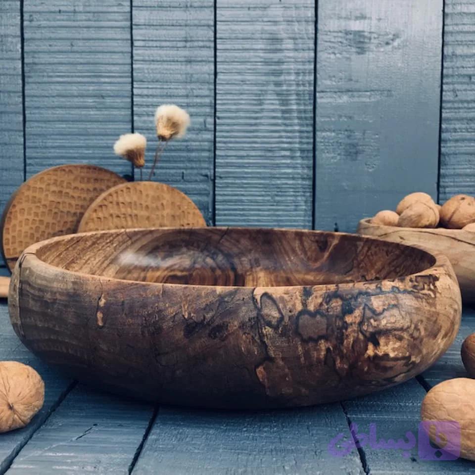 ظرف چوبی پذیرایی کد 527 — تصویر 1