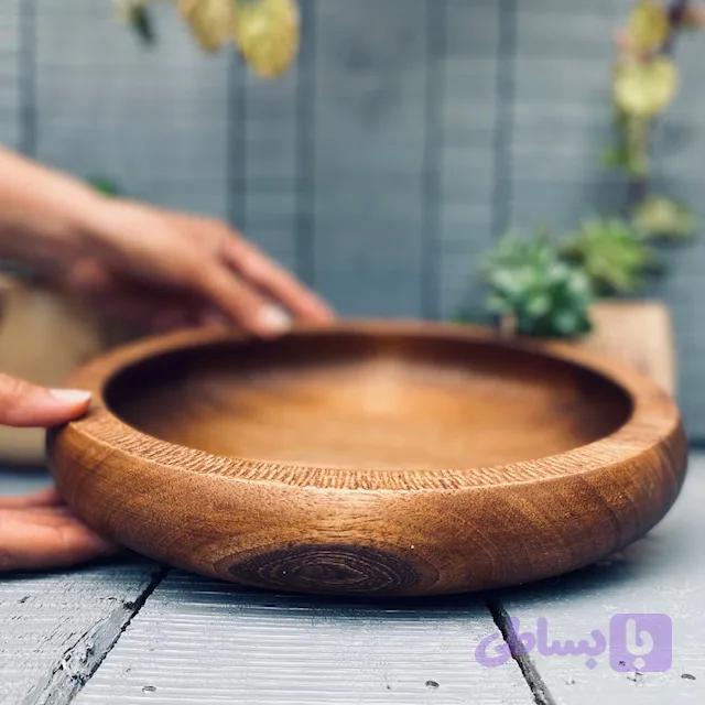 ظرف پذیرایی چوبی کد 897 — تصویر 1