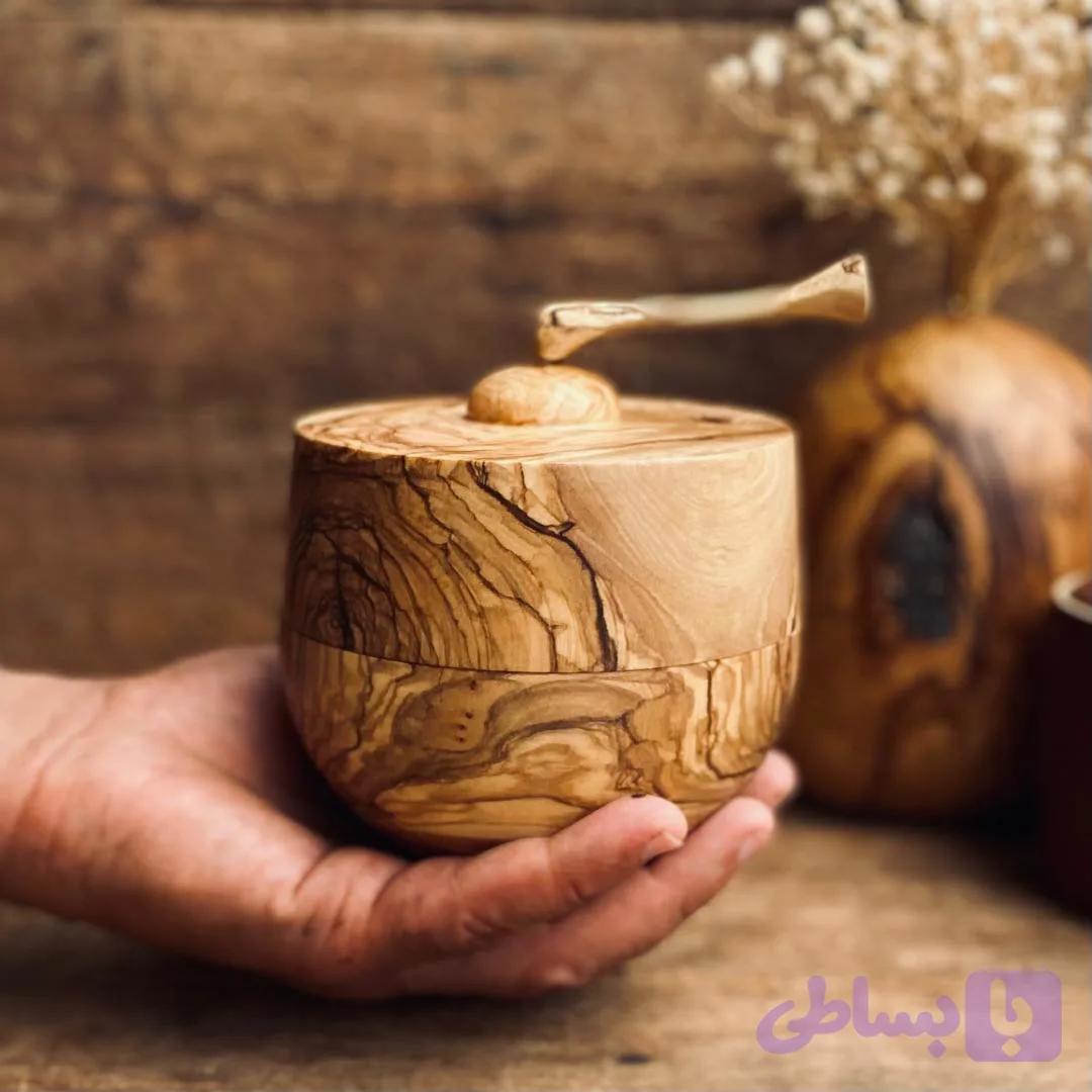 ظرف دربدار زیتون کد 100016 — تصویر 1