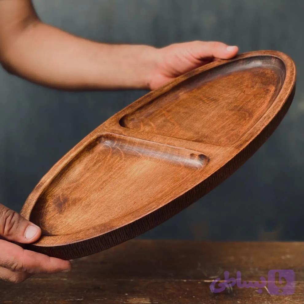 اردوخوری چوبی کد 0100196 — تصویر 1