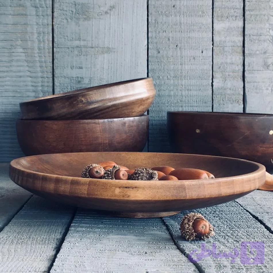 ظرف چوبی پذیرایی کد 826 — تصویر 1