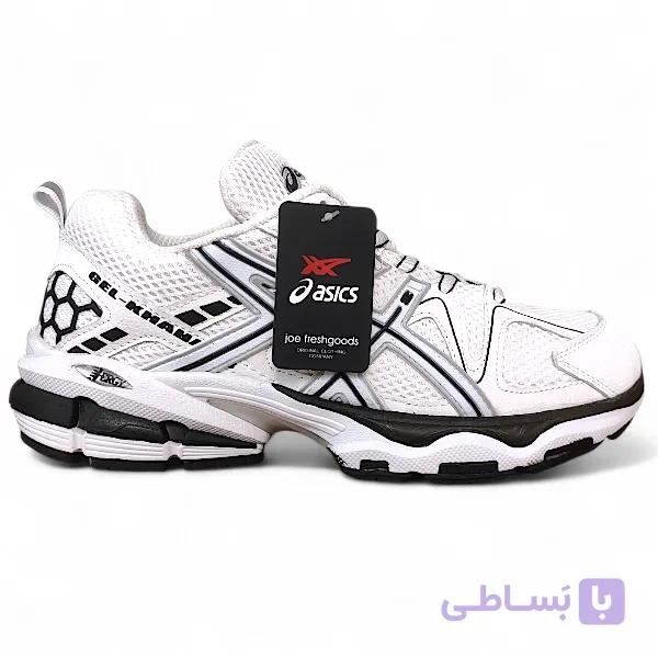 کتونی مردانه اسیکس (Asics) (سفید مشکی) — تصویر 1