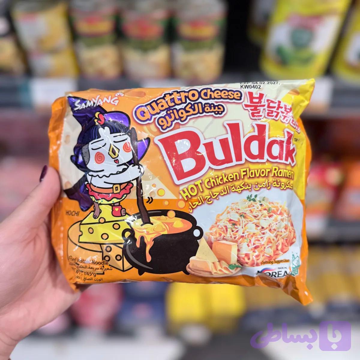 نودل آماده Samyang Buldak (سامیانگ بولداک) تند اورجینال 140 گرم