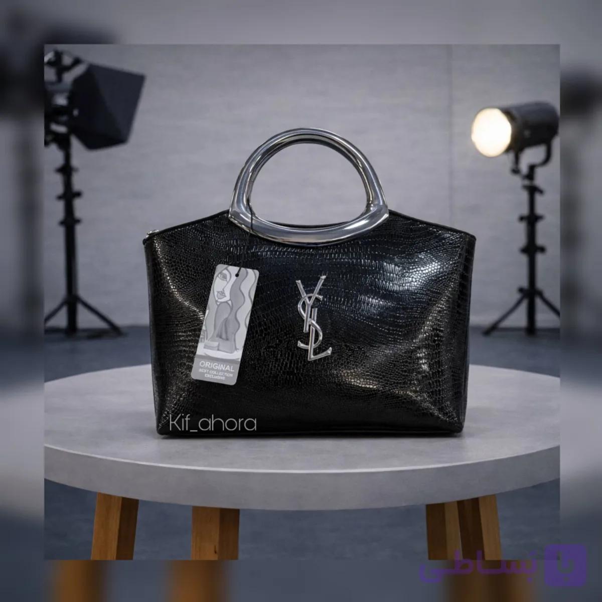 کیف مجلسی مدل بلک سیلور کد 702