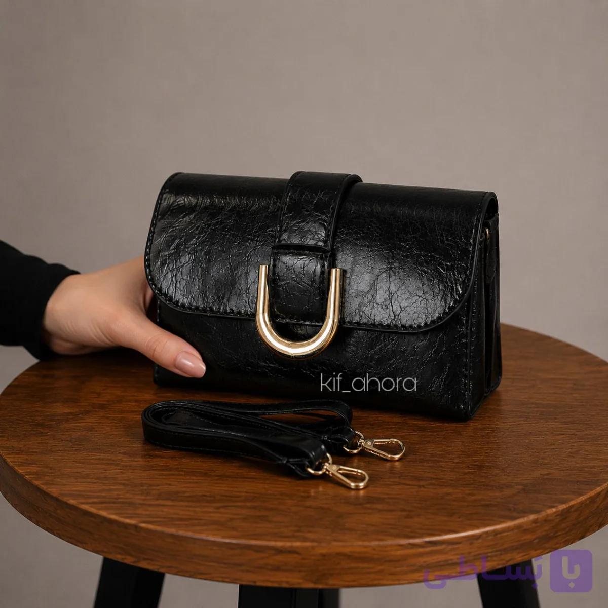 کیف دوشی سه‌خانه مدل U-Buckle