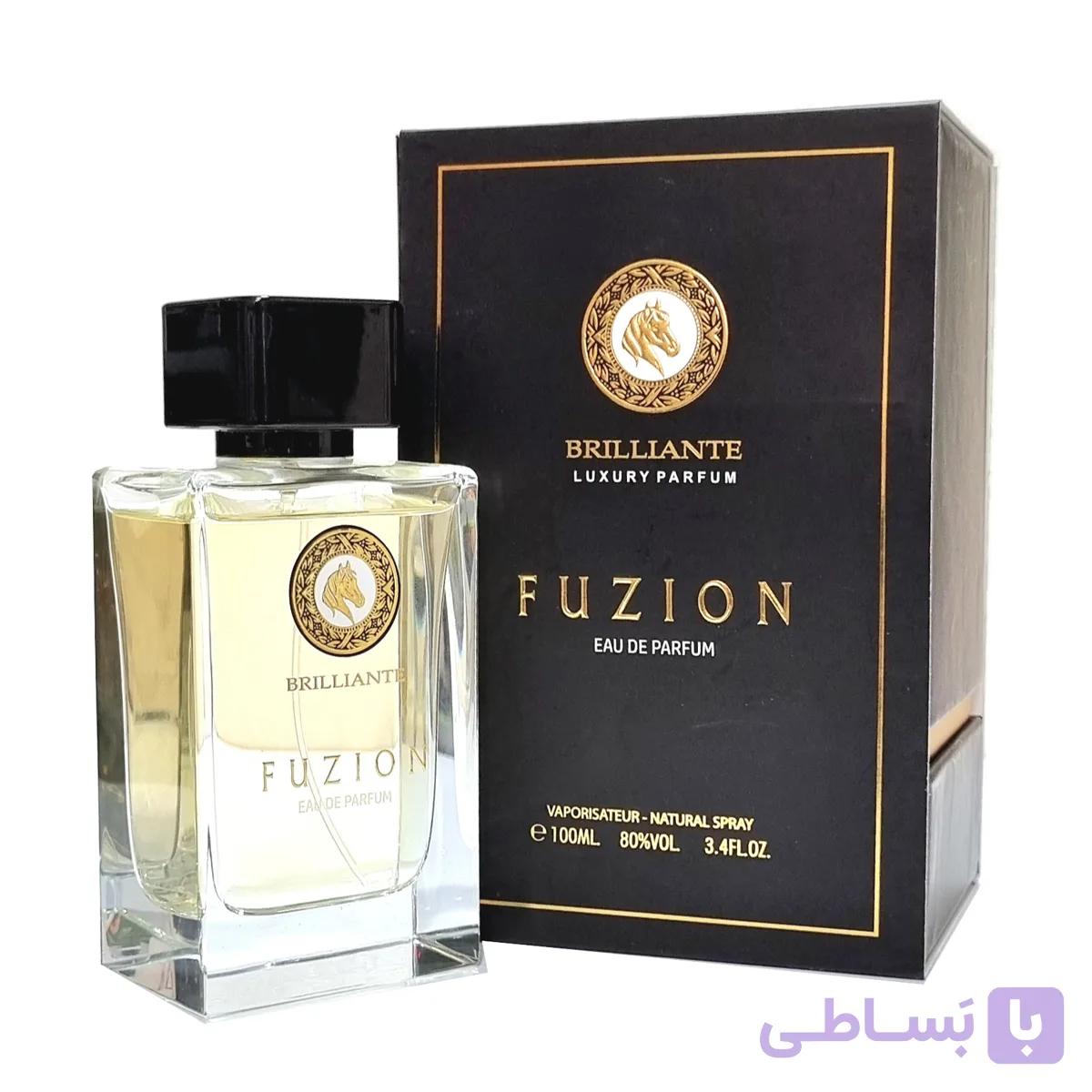 ادوپرفیوم هاردباکس دمونت پاریس DUMONT PARIS برلیانت لاکچری فوزیون BRILLIANT FUZION حجم 100 میلی لیتر