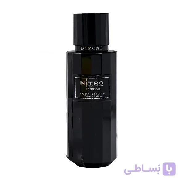 بادی اسپلش دمونت پاریس مدل نیترو اینتنس NITRO intense حجم 250 میلی لیتر