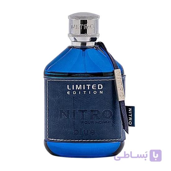 ادو پرفیوم هارد باکس دمونت پاریس مدل نیترو آبی Nitro Blue حجم 100 میلی لیتر — تصویر 1