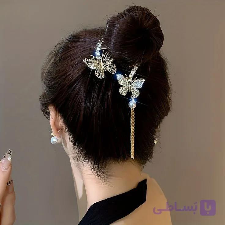 گیره گوجه ای دو پروانه