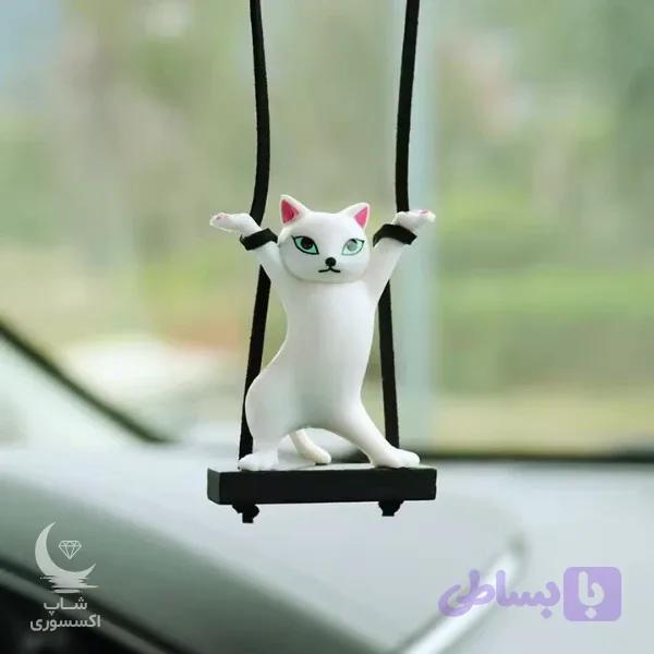آویز ماشین گربه