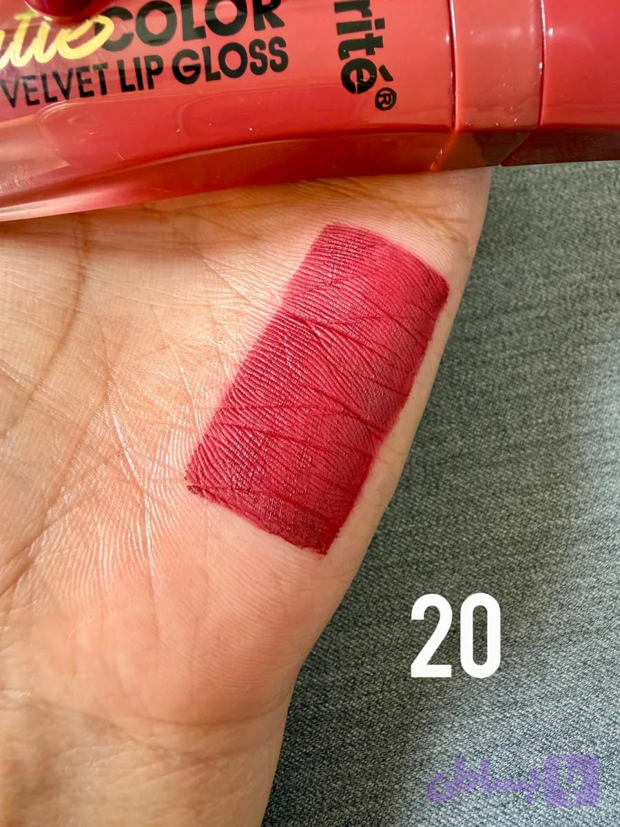 رژ مایع بدون سرب اورجینال کاریته کد 20 — تصویر 1