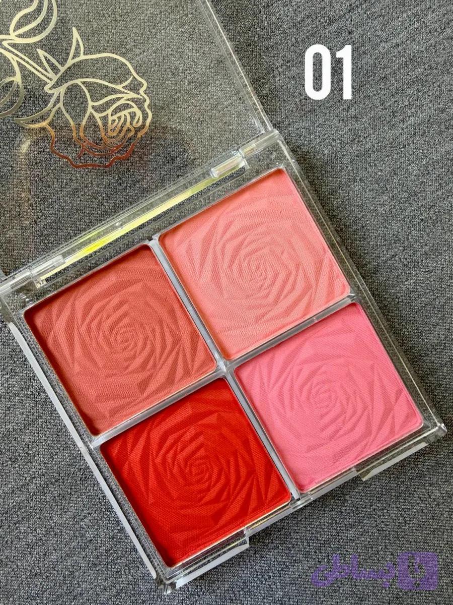 پالت رژگونه طرح گل کد 1 Nota floweres — تصویر 1