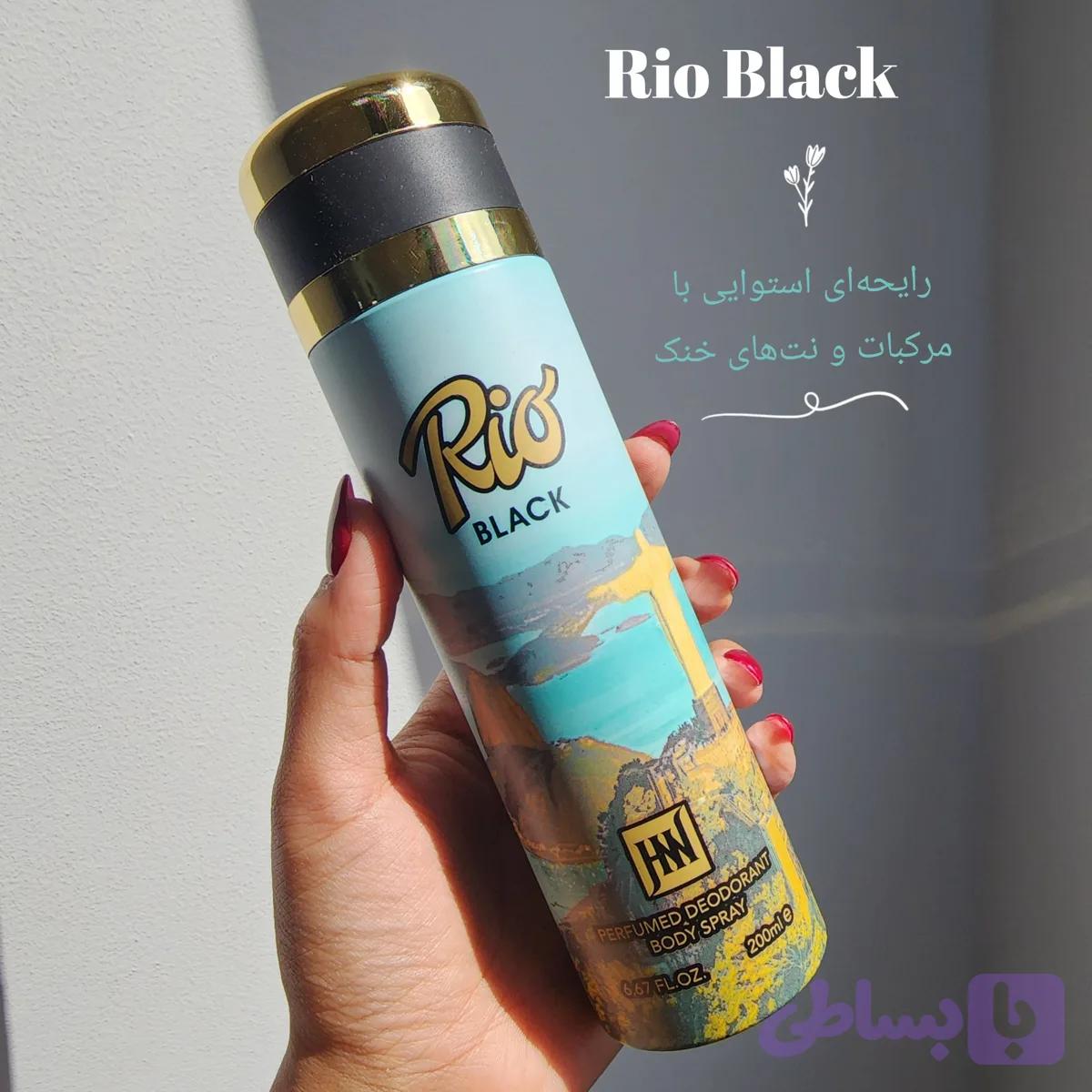 اسپری Rio Black — تصویر 1