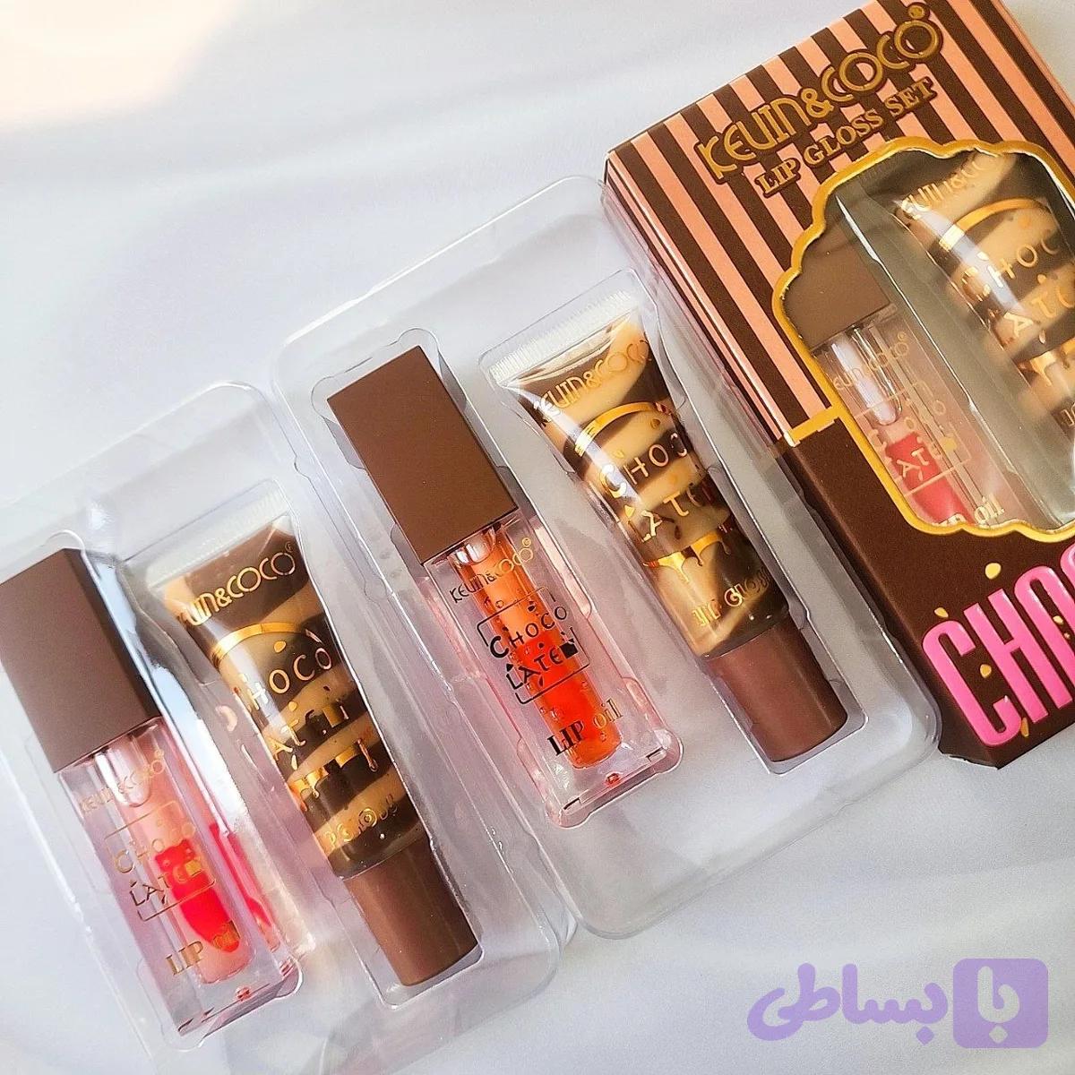 ست براق‌کننده لب Lip gloss kevincoco — تصویر 1