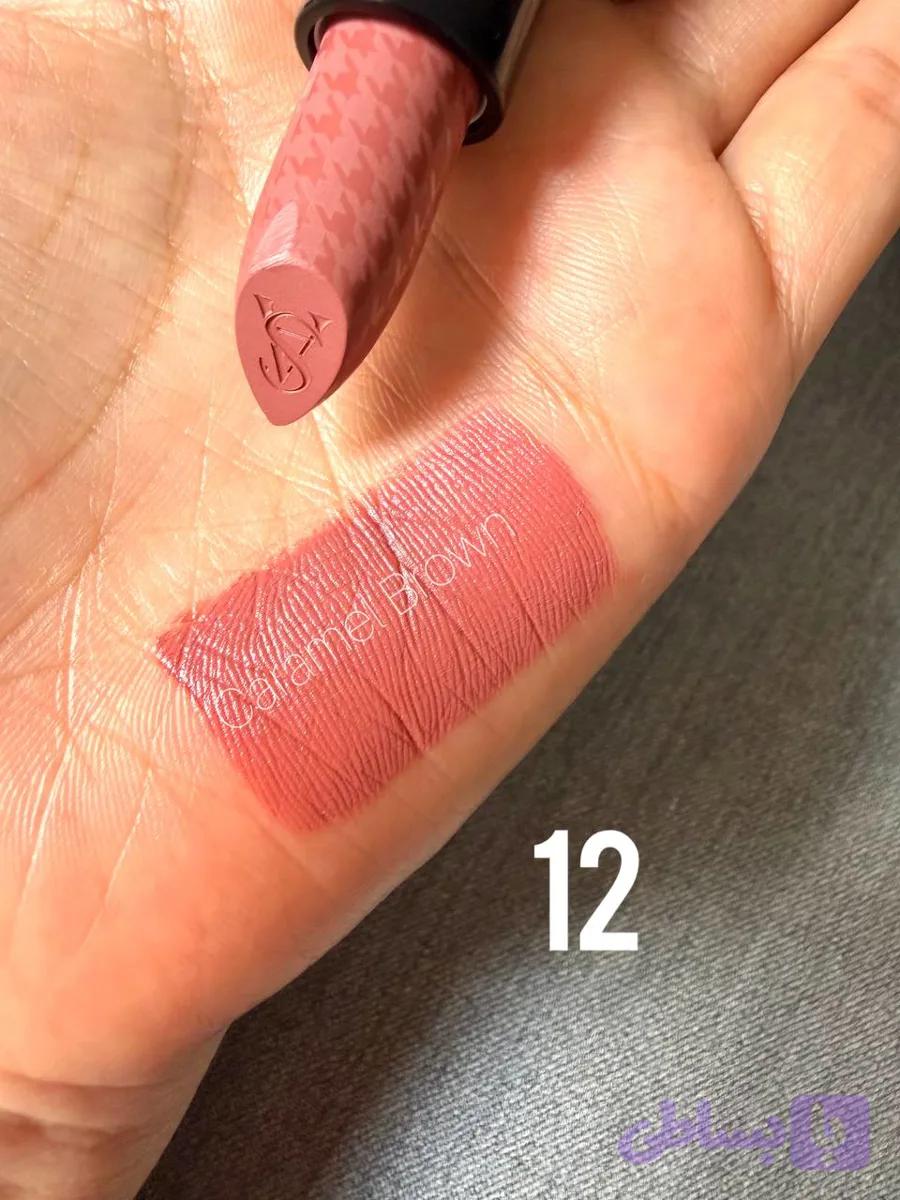 رژ لب مات طرح‌دار آرت اسکین کد۴ — تصویر 1