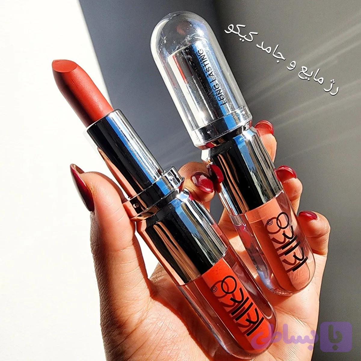 رژ جامد و لیپ گلاس KIKO — تصویر 1