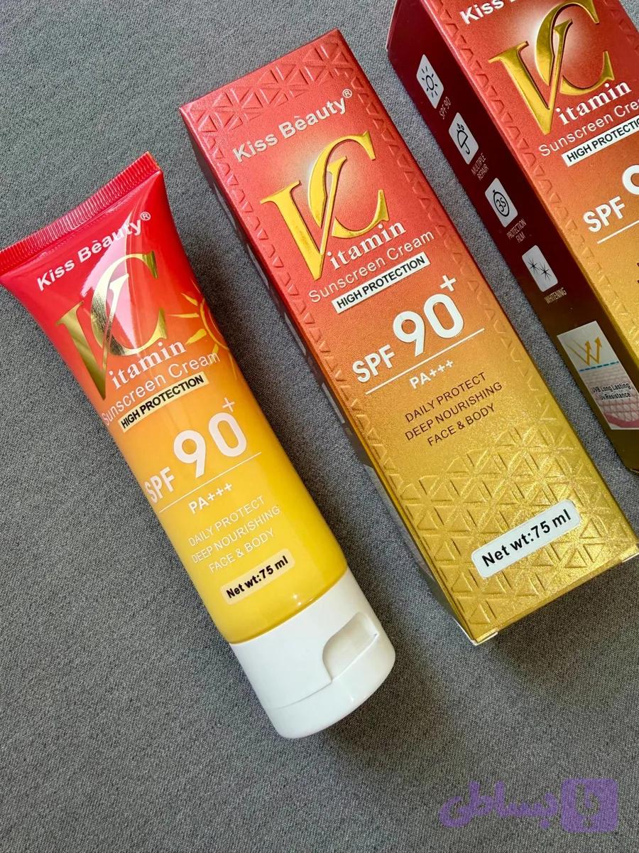 ضد آفتاب ویتامین C SPF 90 — تصویر 1
