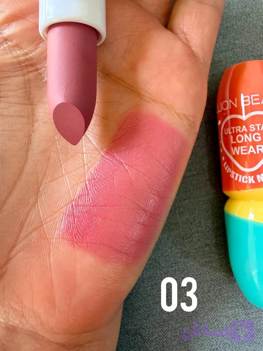 رژ جامد کد billion beauty 3 — تصویر 1