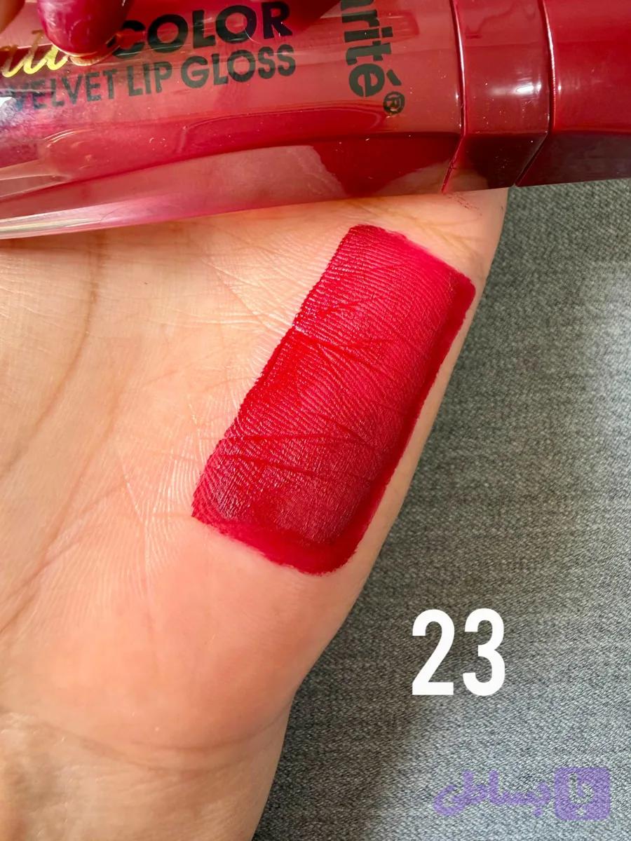 رژ مایع بدون سرب اورجینال کاریته کد 23 — تصویر 1