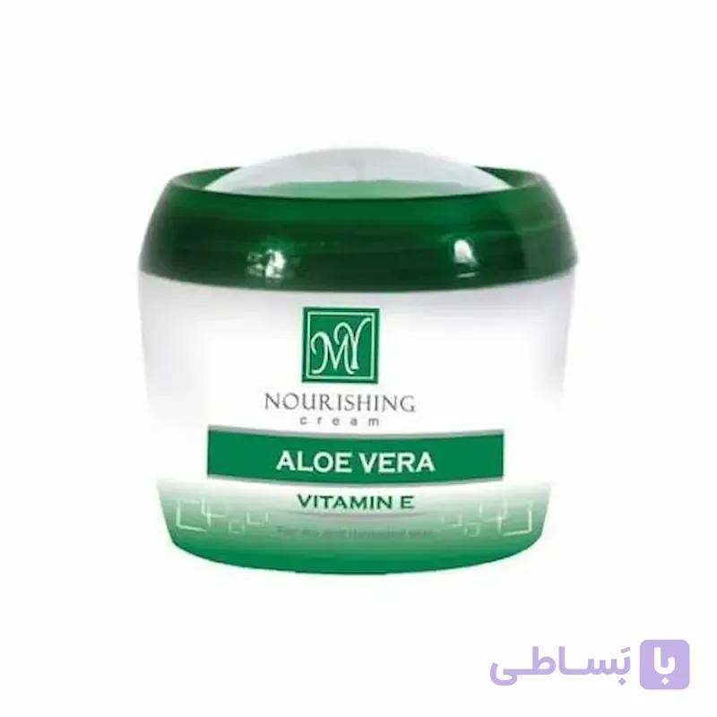 کرم دست و صورت مغذی آلوئه ورا حجم 200 میل — تصویر 1