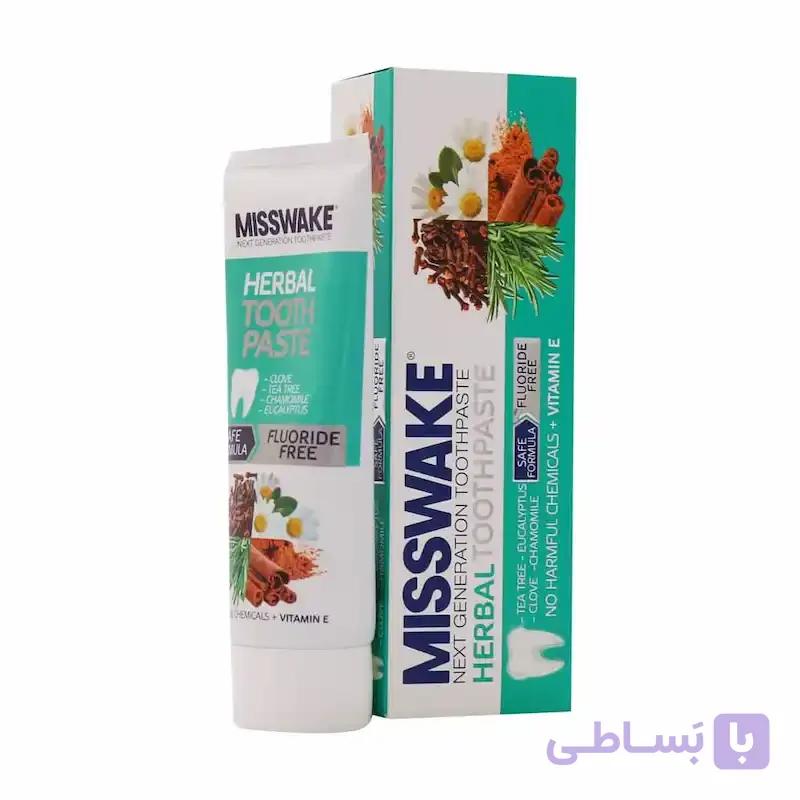 خمیر دندان گیاهی حاوی عصاره میخک و روغن درخت چای میسویک — تصویر 1