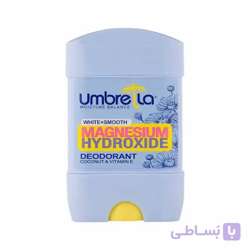 ژل دئودورانت زنانه آمبرلا مدل White And Smooth حجم 75 میلی لیتر — تصویر 1
