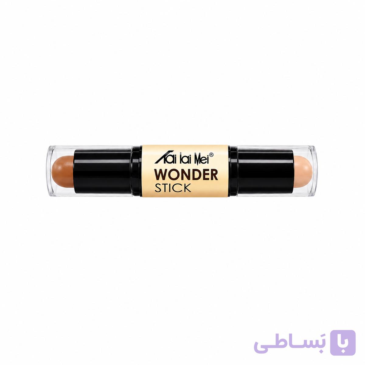 کانتور و هایلایتر دوطرفه لای می Lai Mei Wonder Stick کانتور استیکی کرمی
