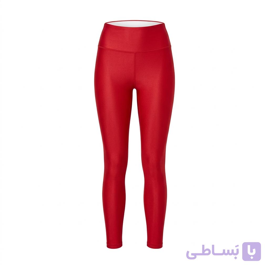 لگ ورزشی زنانه براق – فاق بلند و جذب – مناسب باشگاه، یوگا و استایل اسپرت شیک — تصویر 1