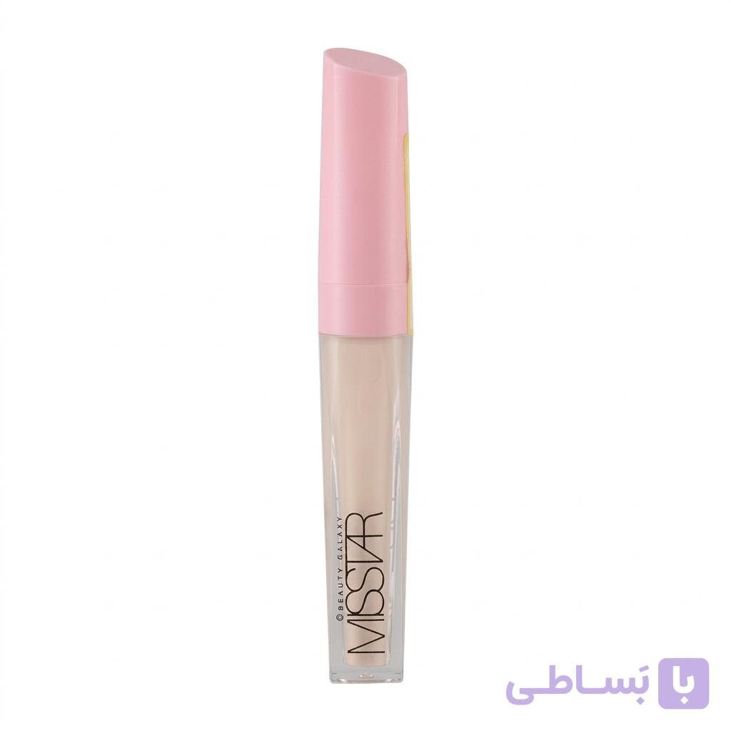 کانسیلر مایع Misstar مدل Beauty Galaxy – پوشش‌دهی کامل تیرگی دور چشم و لک – بافت سبک و مخملی — تصویر 1