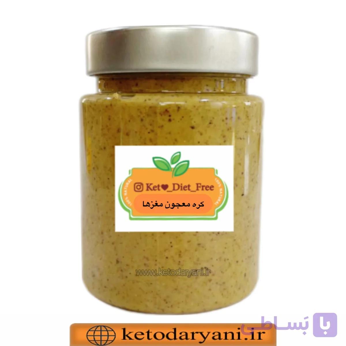 کره معجون 300 گرمی(پسته،فندق،بادام درختی،بادام هندی)