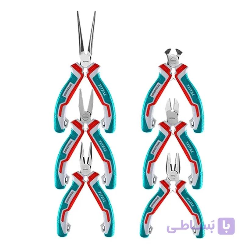 ست 6 پارچه انبر الکترونیکی توتال مدل THT1K0511 — تصویر 1