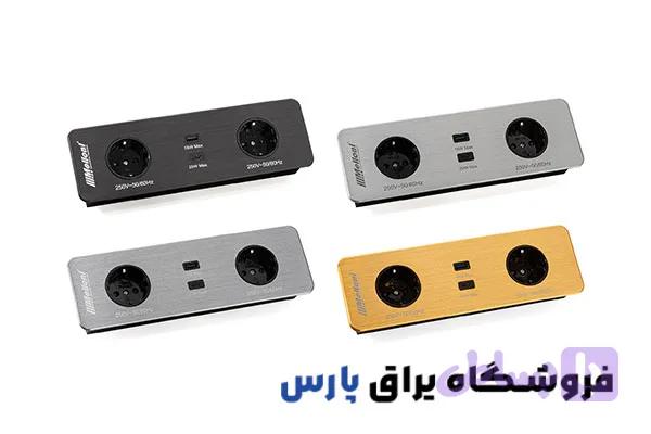 پریز توکار ملونی (کد K82IV) — تصویر 1