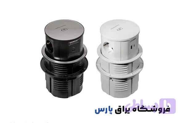 پریز توکار Glass ملونی — تصویر 1