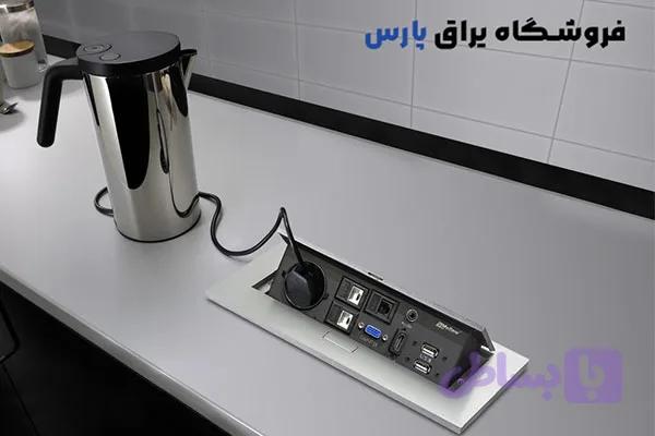 پریز توکار ملونی (کد 0QKJW) — تصویر 1