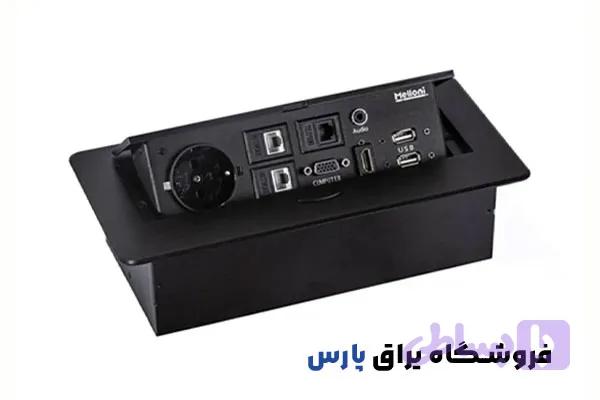 پریز توکار ملونی 10092 — تصویر 1