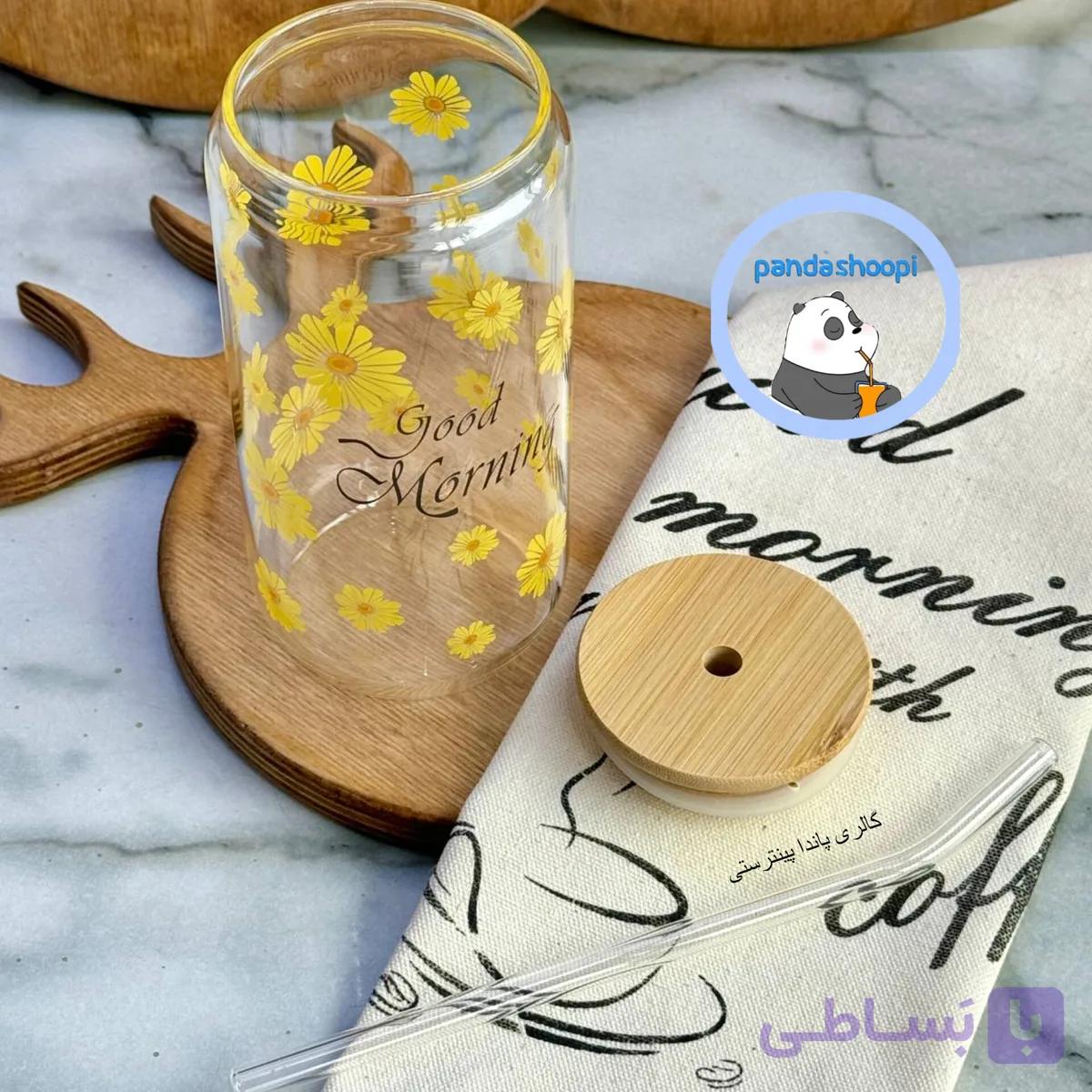 ماگ پیرکس گل پینترستی