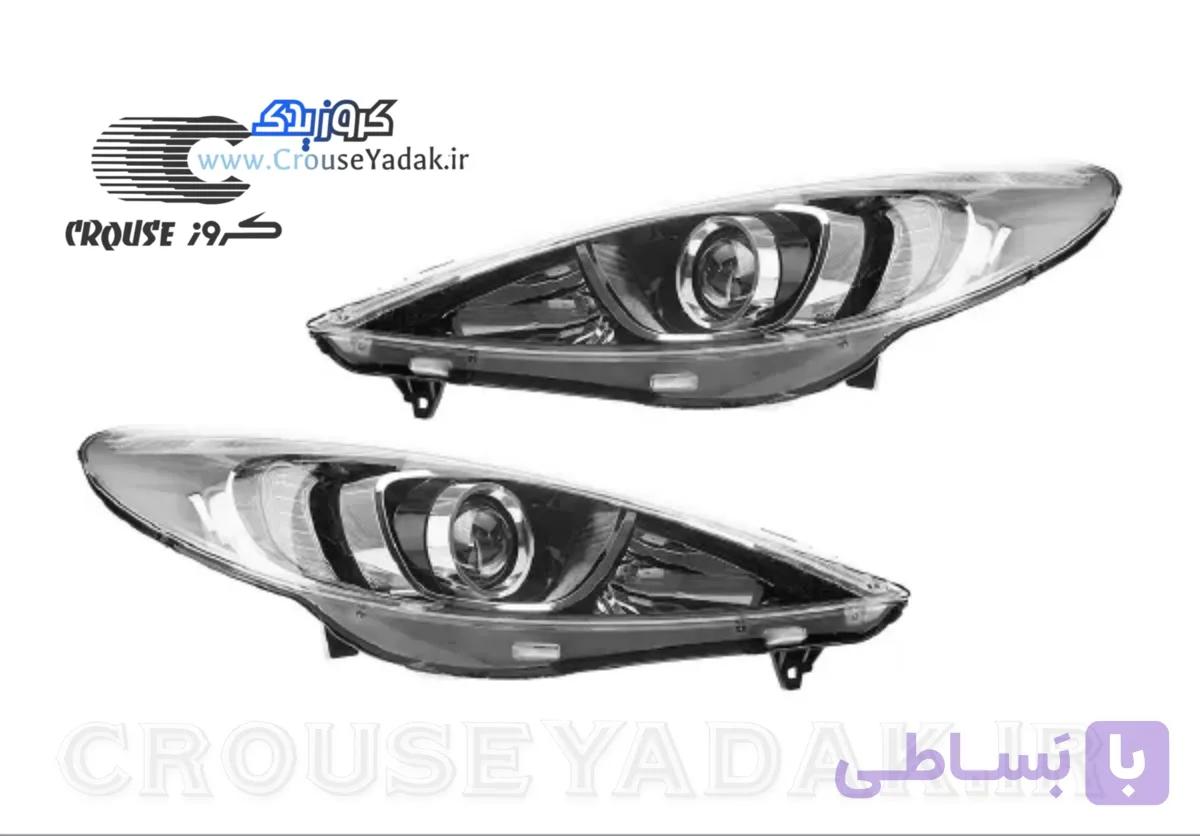 چراغ جلو 207 کروز جفت