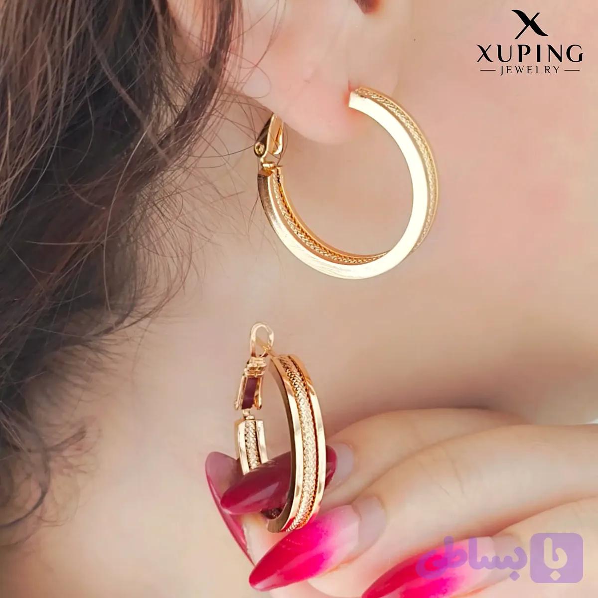 گوشواره حلقه ای ژوپینگ - گالری زیورآلات نگار