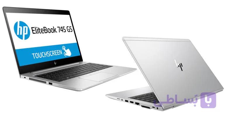 لپ تاپ استوک 14 اینچی HP مدل |745 G5 Ryzen HP EliteBook 745 G5 Ryzen5-PRO 3500|Ram:8GB DDR4| 256ssd| vga:2GB vega 8