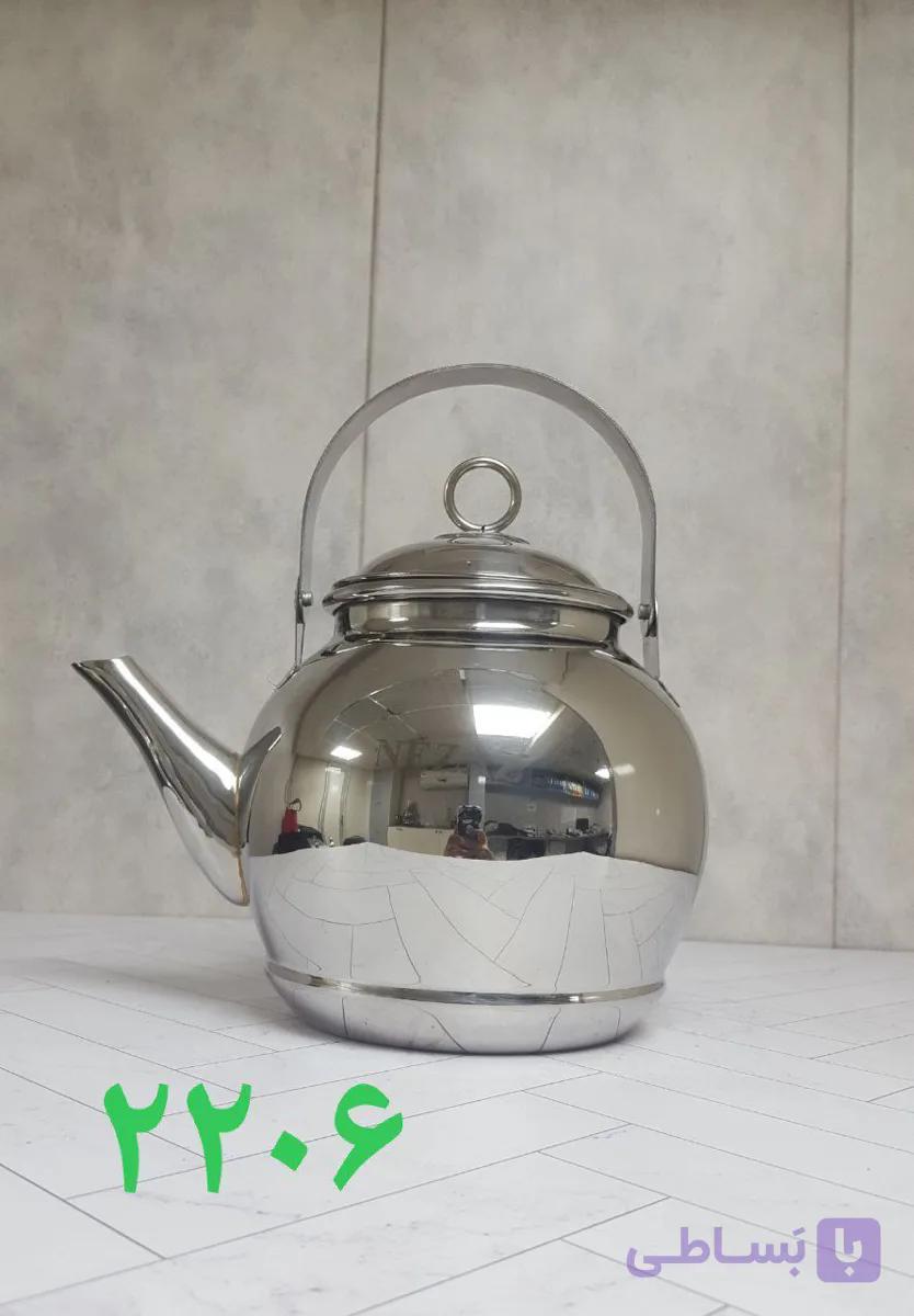 کتری تک استیل نزاز ۲لیتر کد ۲۲۰۶