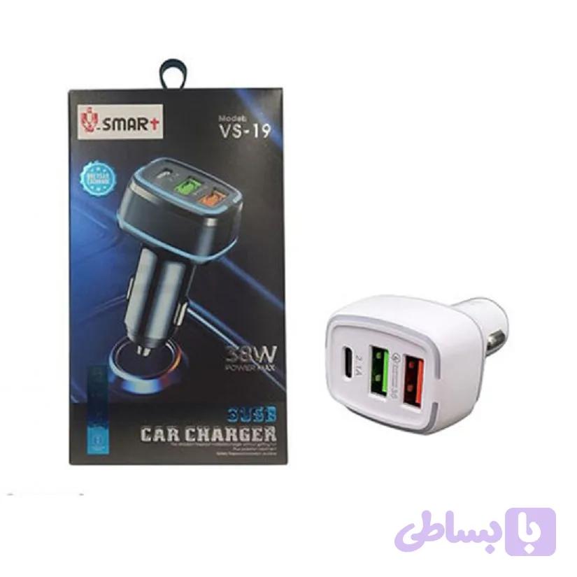 شارژر فندکی SMART مدل VS-19