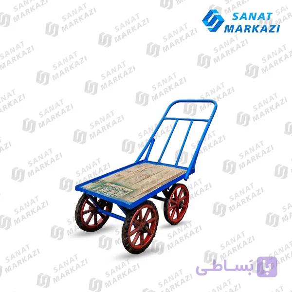 چرخ دستی سنتی فوق تقویت شده با چرخ هشت پر توپی بزرگ 8