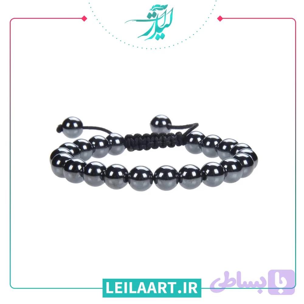 دستبند اسپرت با سنگ حدید مدل 10021