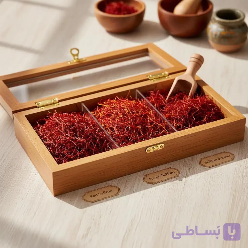 پک اقتصادی زعفران سرخ سار با قیمت مناسب و کیفیت عالی — تصویر 1