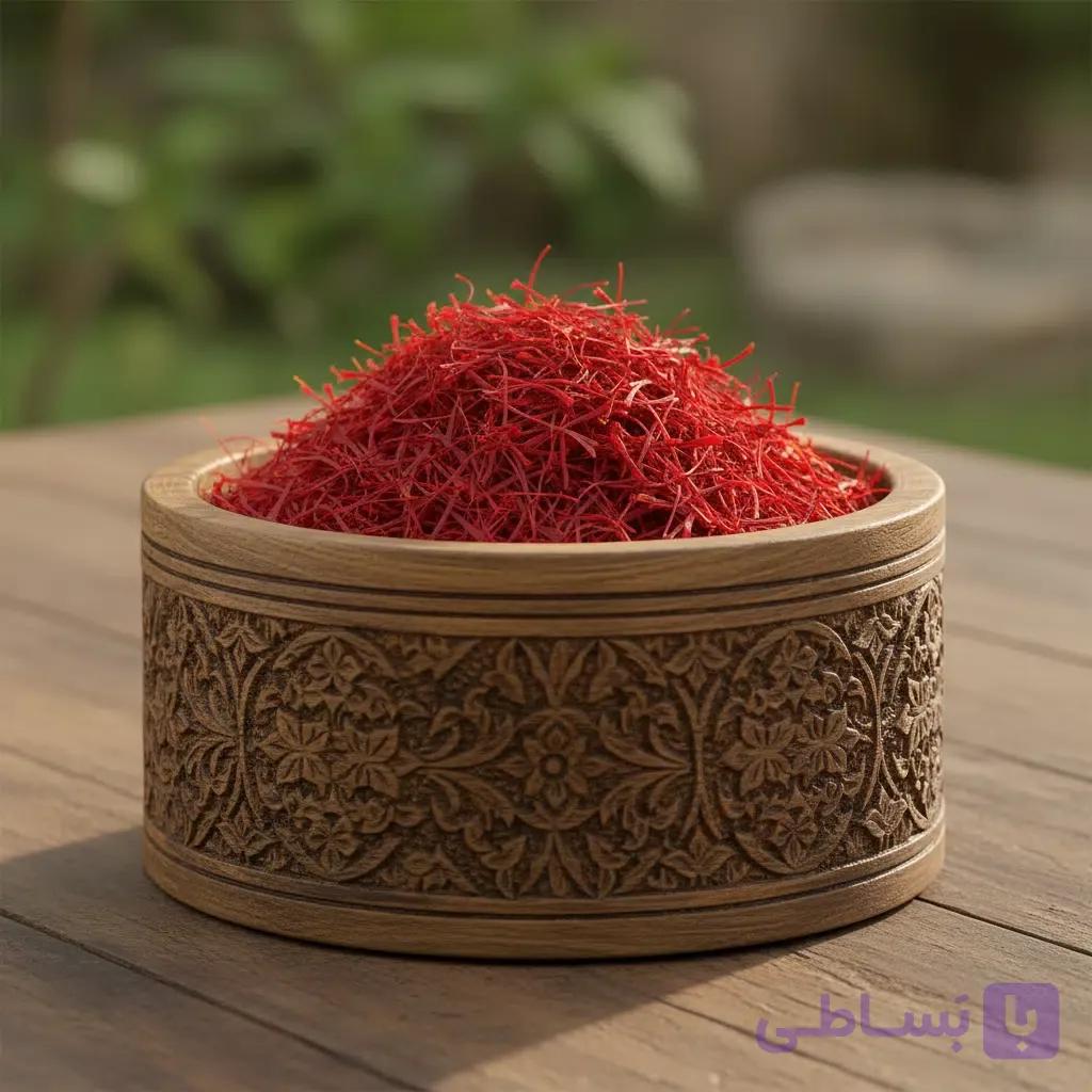 زعفران نگین نیم‌ گرمی بالاترین کیفیت ممکن در زعفران ایران — تصویر 1