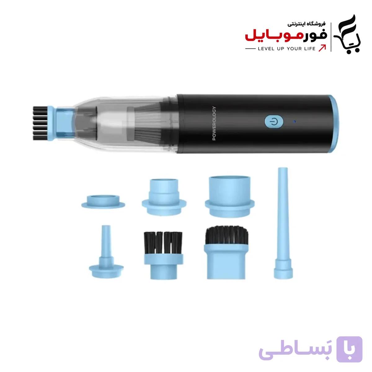 جاروبرقی و گردگیر دستی پاورولوژی مدل Turbovac PWLFVD05BK — تصویر 1
