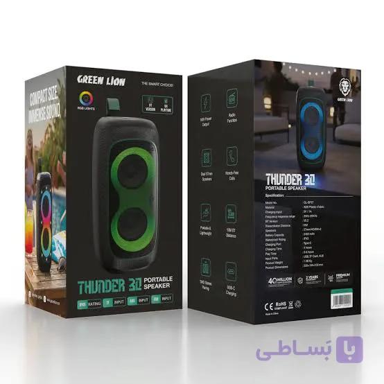 اسپیکر قابل حمل گرین لاین مدل Thunder 30 — تصویر 1
