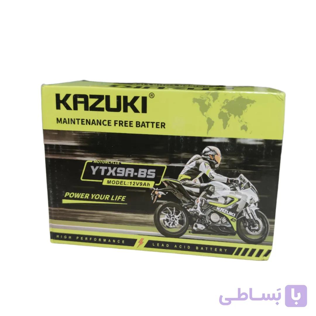 باطری موتورسیکلت 12 ولت 9 آمپر کوتاه خارجی مخصوص بنلی ، تریل ، cb ، rs 200 ، ns 200